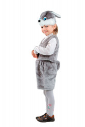 Карнавальный костюм Заяц серый детский