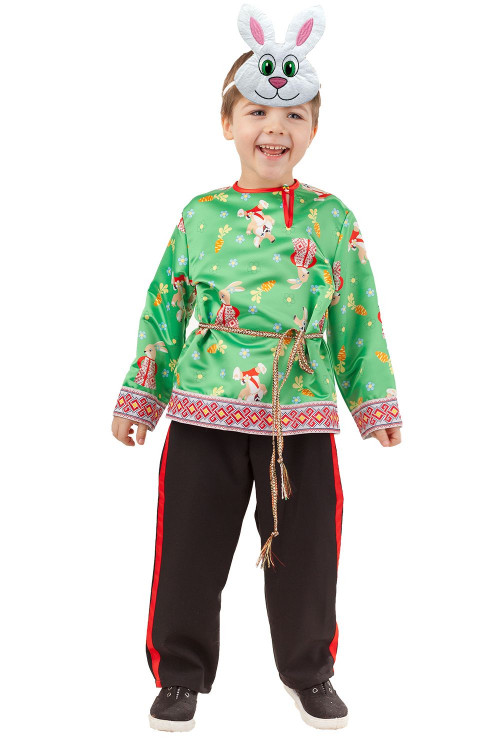 Карнавальный костюм Заяц Митенька детский