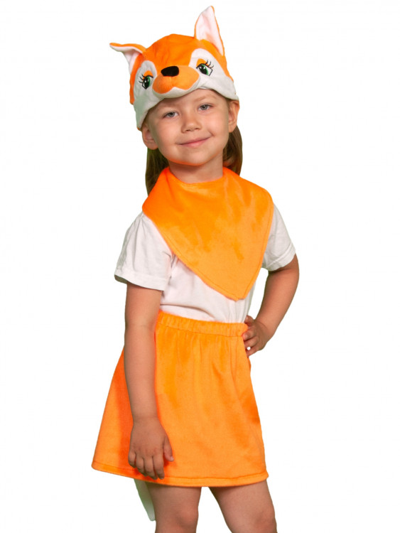 Карнавальный костюм "Лисичка лайт" для девочки