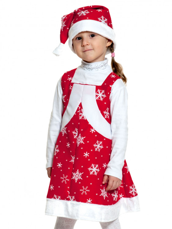 Костюм "Мисс Санта" для девочки