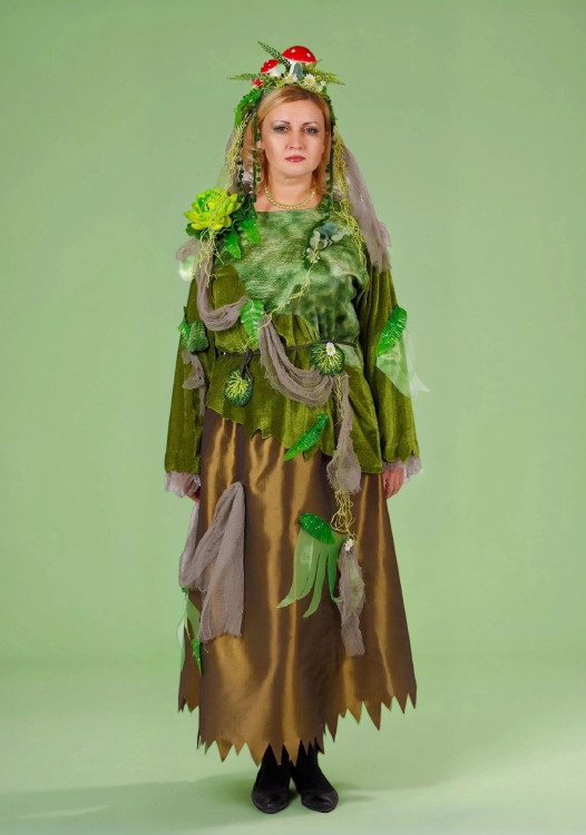Карнавальный костюм Кикимора взрослый