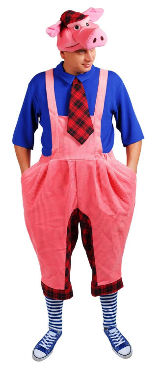 Карнавальный костюм "Поросенок Борька" мужской